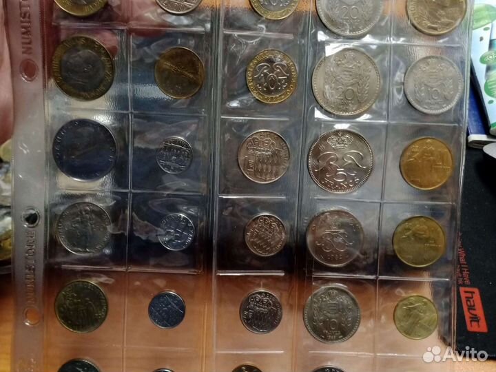 Монеты Ватикан и Монако