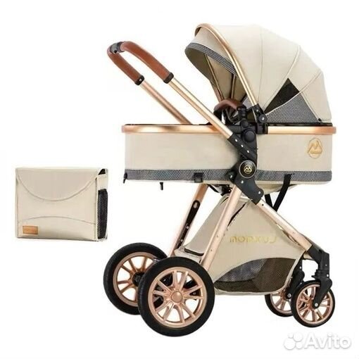 Коляска трансформер 2в1 Luxmom V9