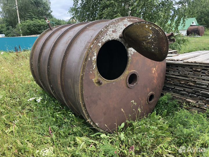 Бочка металлическая