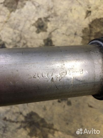 Патрубок интеркулера Renault Kangoo 2(2236)