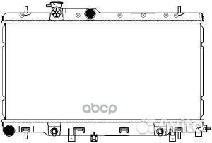 Радиатор subaru impreza/legacy 99