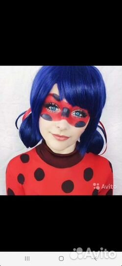 Новый Костюм Леди баг Аниматор + парик