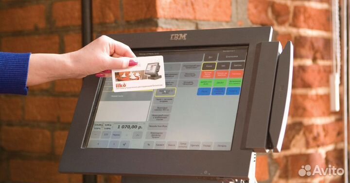 Iiko, установка + моноблок, ящик, принтер чеков