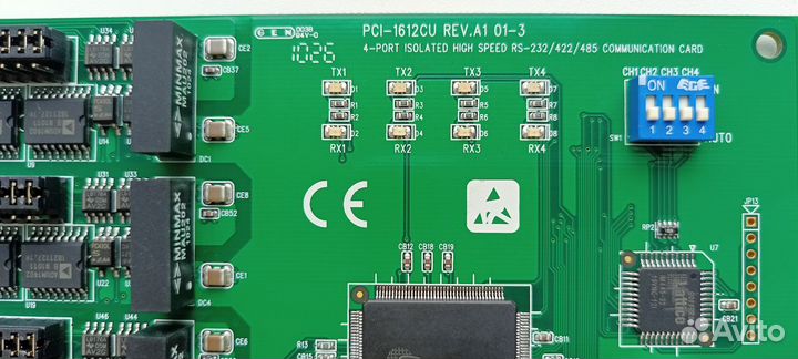 Плата интерфейсная Advantech PCI-1612CU/9-AE