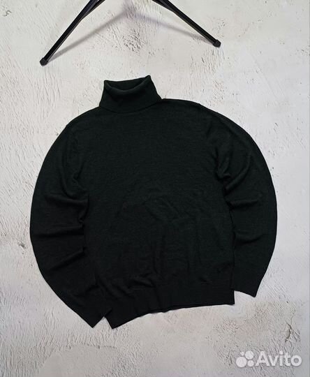 Свитер Водолазка Uniqlo Шерсть Оригинал