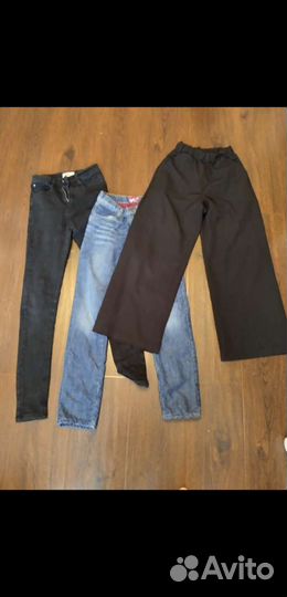 Одежда на девочку пакетом 8-12 лет