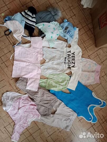 Вещи от 0+, отдам просто так нуждающимся