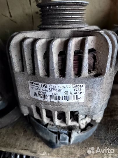 Генератор Fiat Doblo, Albea подклинивает