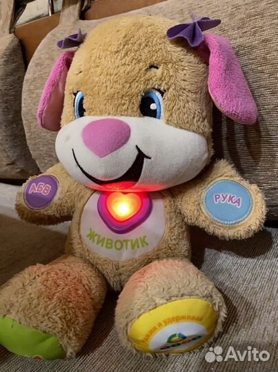 Умный щенок fisher price