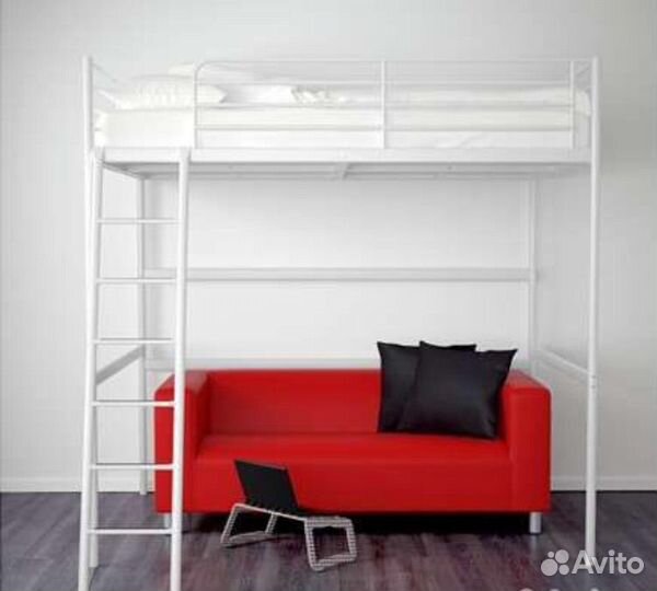 Кровать чердак IKEA свэрта