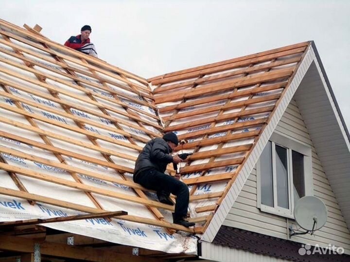 Кровельные работы, ремонт крыш