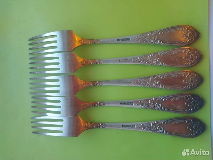 Вилки столовые мельхиоровые СССР