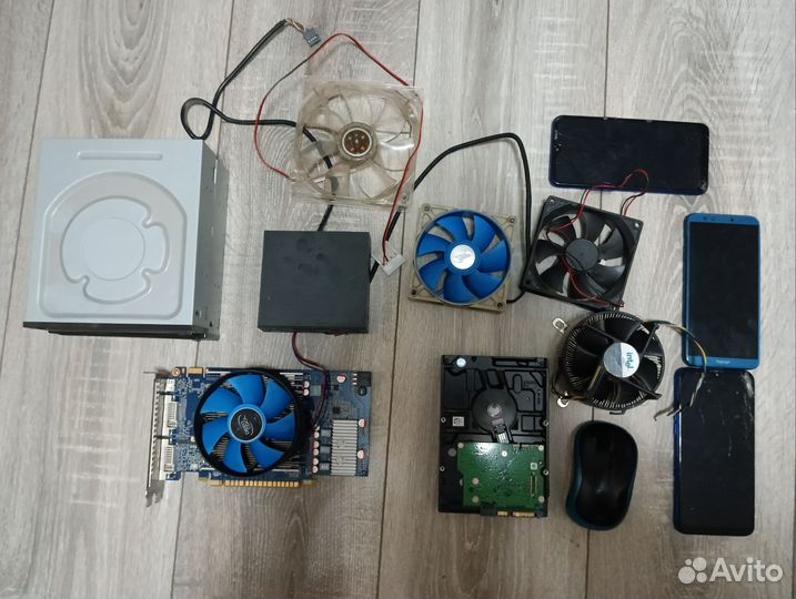 Комплектующие пк и телефоны