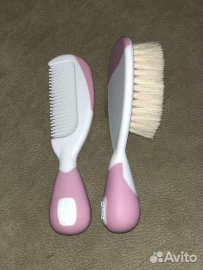Набор расческа и щетка детская Chicco