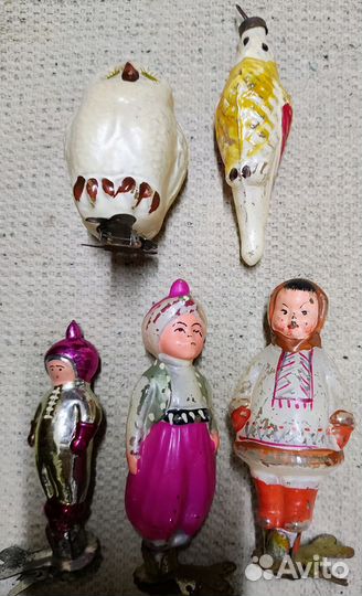 Ёлочные игрушки СССР космонавт