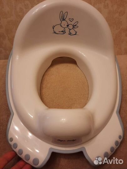 Сидушка детская на унитаз tega baby