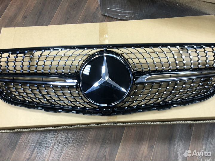 Решетка радиатора Mercedes GLC253 X253 до рест