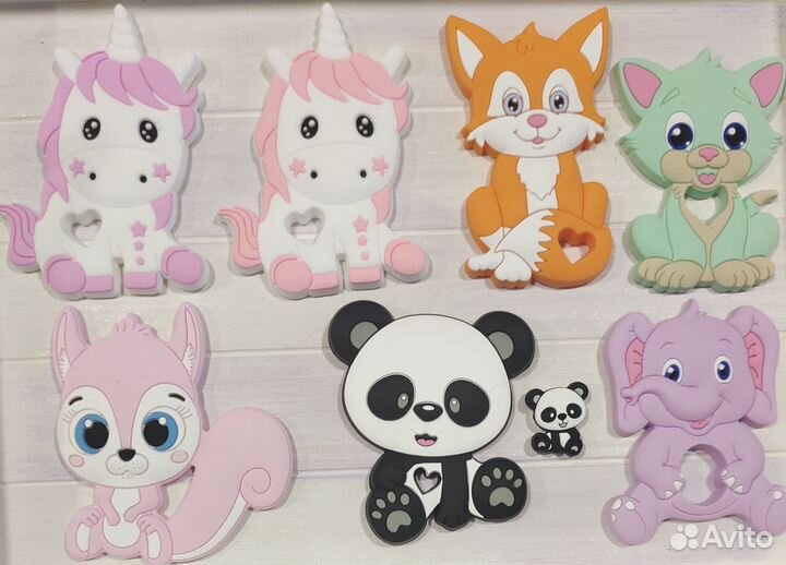 Силиконовые грызунки