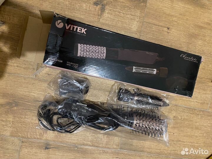 Фен щетка vitek плойка горфре