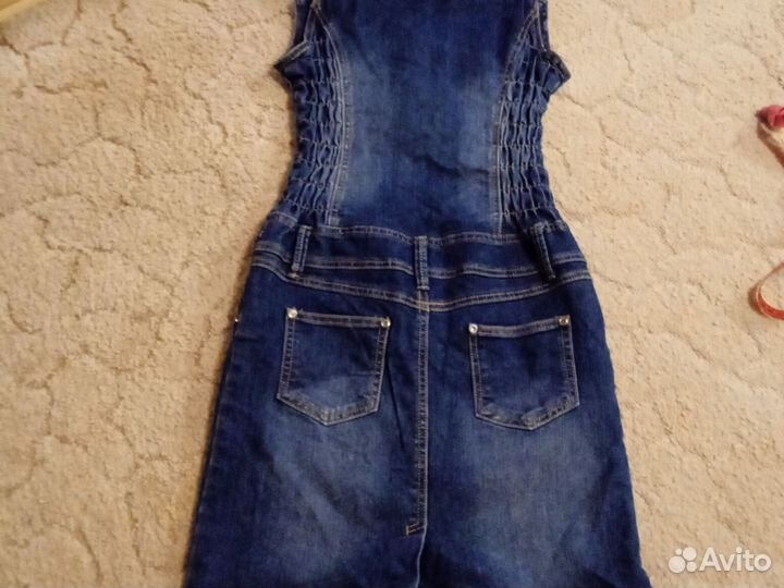 Джинсовый сарафан