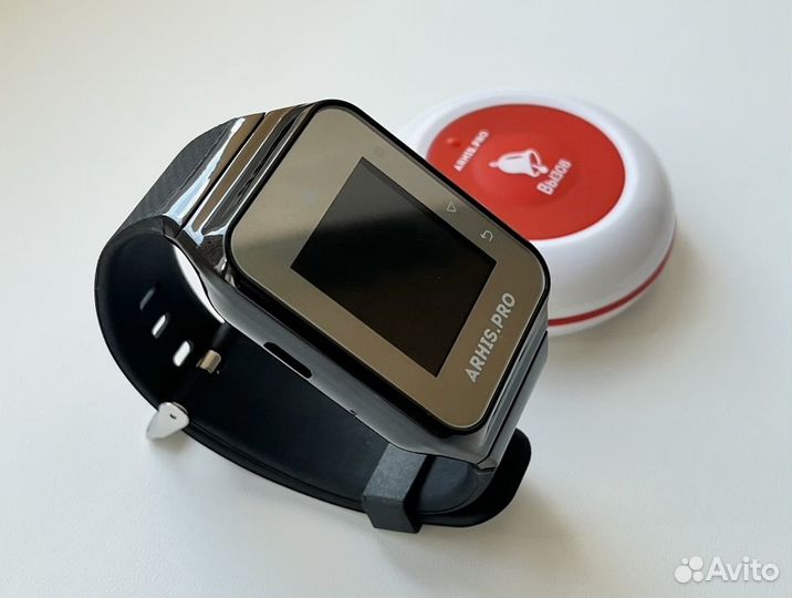 Кнопка вызова персонала, официанта и пейджер часы