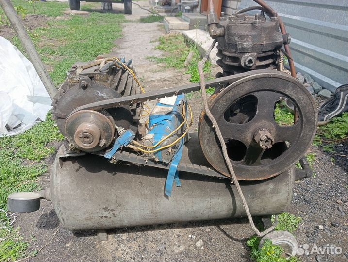 Компрессор воздушный бу, самодельный