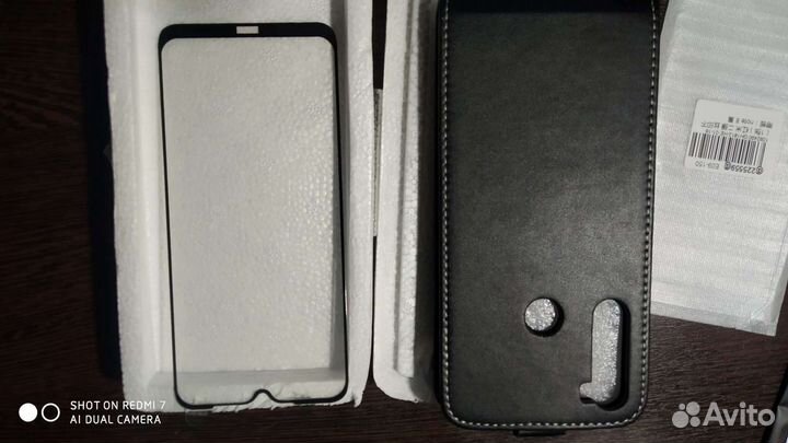 Чехол и стекло для Xiaomi Redmi note 8