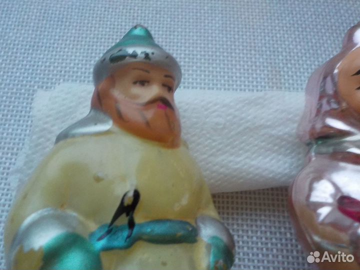 Елочные игрушки СССР прищепки