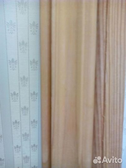 Рейка деревянная фигурная для рамок, остатки 9шт