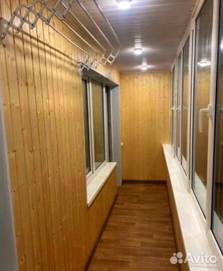 Обшивка балконов и лоджий вагонкой