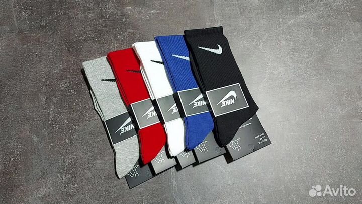 Носки nike цветные