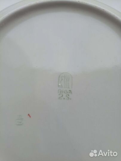 Тарелки посуда СССР блюда Чехия Рига Польша винтаж