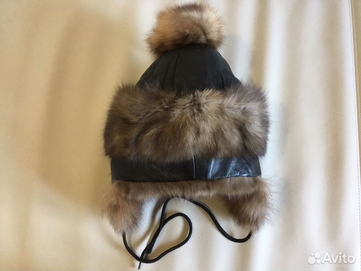 Детская меховая шапка