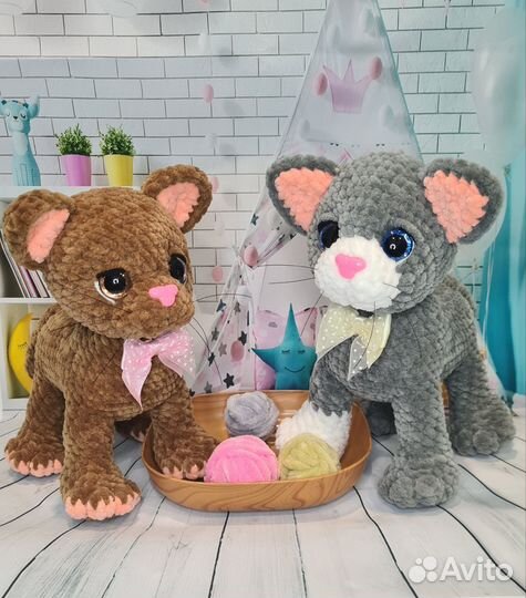 Мягкая игрушка кот