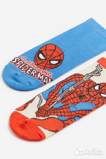 Носки марвел h&m 31/33, 34/36