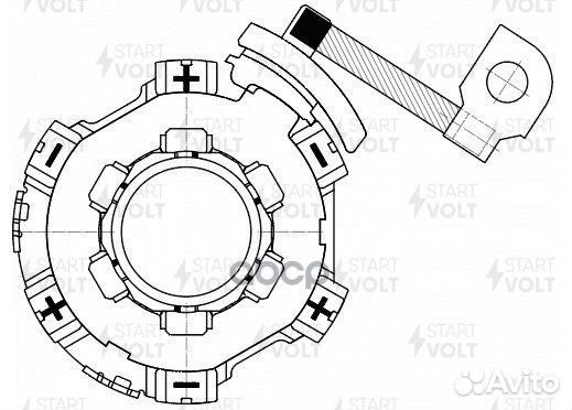Узел щеточный стартера (Start-Stop) VBS 1865 ST