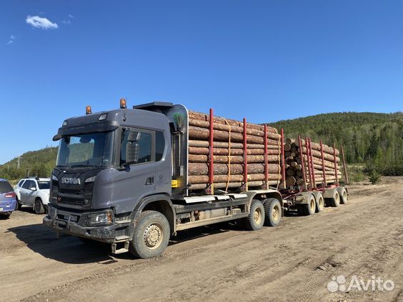 Водитель категории Е Scania G 500 лесовозы Вахта