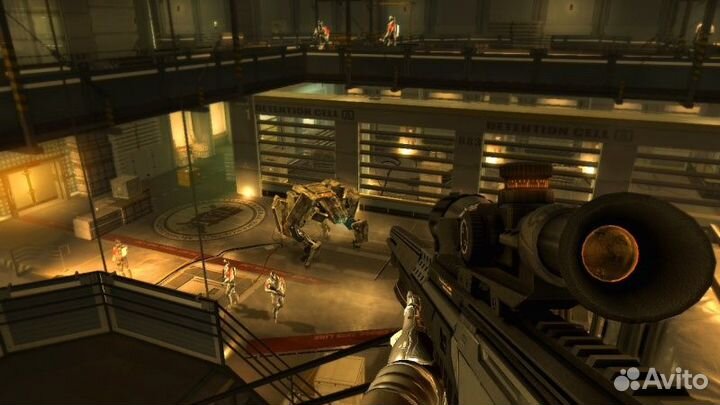 Deus Ex: Human Revolution (Xbox 360) б\у