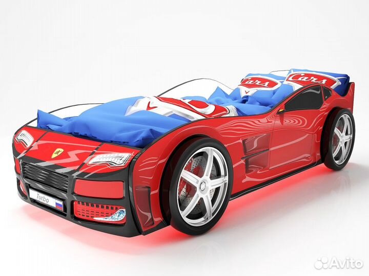 Кровать машина