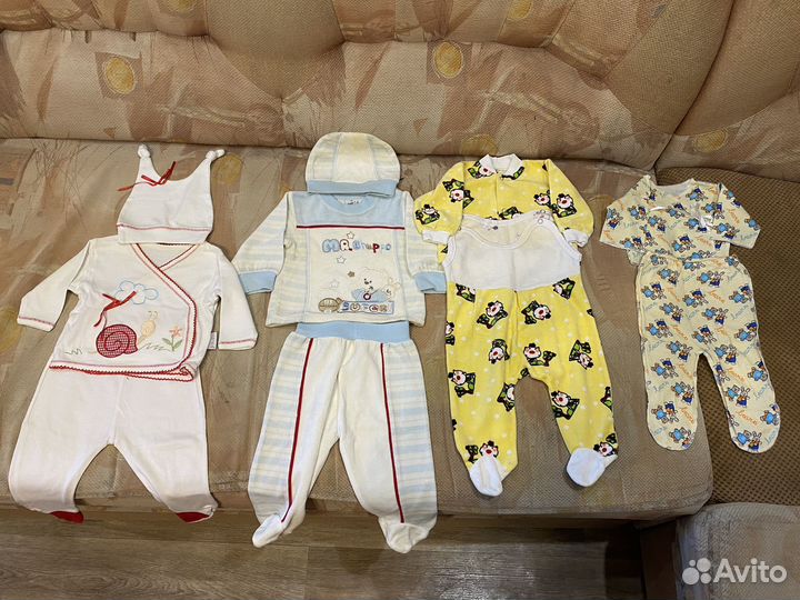 Вещи для новорожденной девочки пакетом