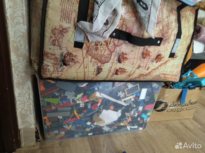 Lego детали россыпью