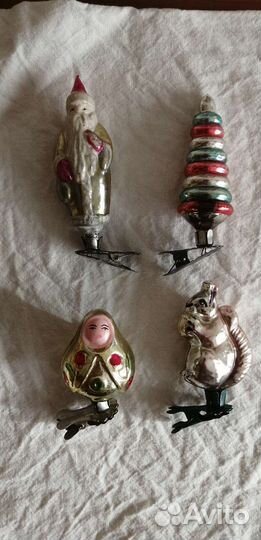 Елочные игрушки СССР