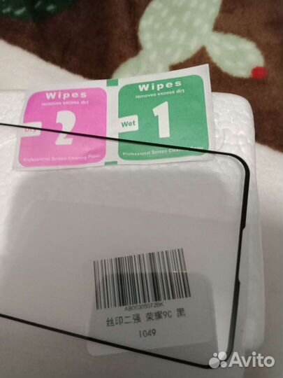 Защитное стекло honor 9s