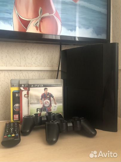 Ps3 super slim 500gb прошитая