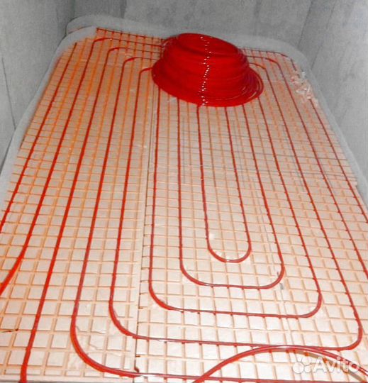 Маты для теплого пола с бобышками