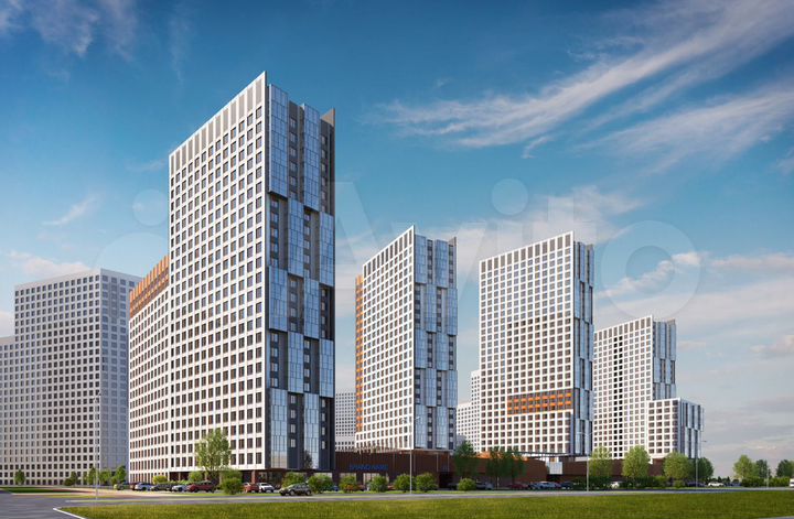 2-к. квартира, 60,7 м², 21/26 эт.