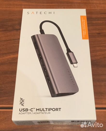 USB адаптер Satechi Multi-Port 4K Ethernet Новый