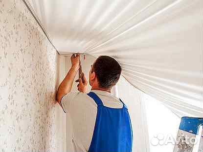 Монтажники натяжных потолков