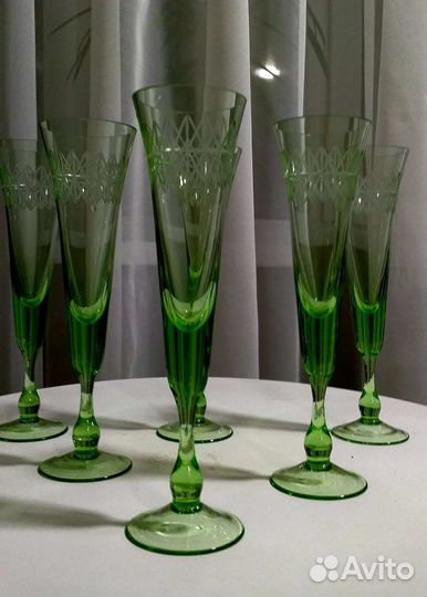 Винтажные фужеры СССР