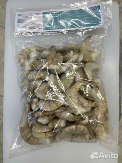 Креветки королевские ваннамей без головы